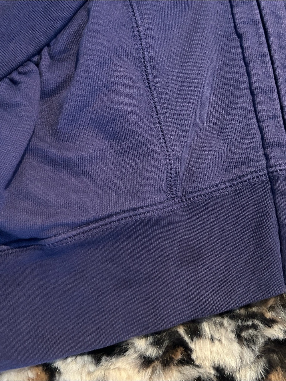 Y2K Vintage Juicy Couture Violet Cotton Short Sleeve Zip - Picture 9 of 10